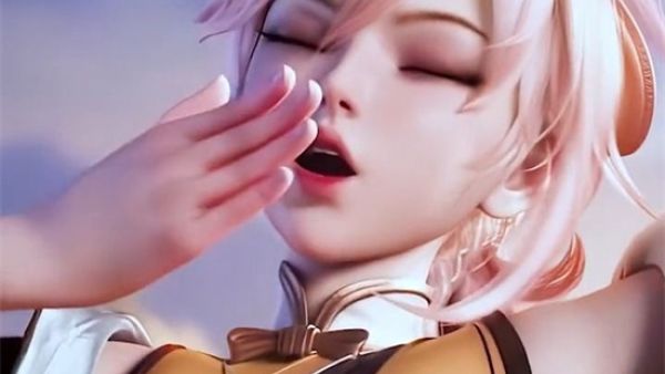 姬小满拿枪奖励自己 姬小满裸妆图片