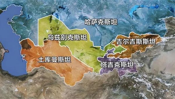 中亚五国是哪些国家