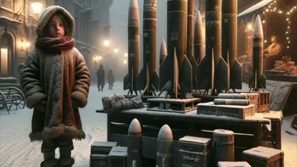 卖核弹的小女孩什么意思