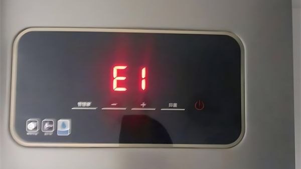 热水器显示e1是什么意思