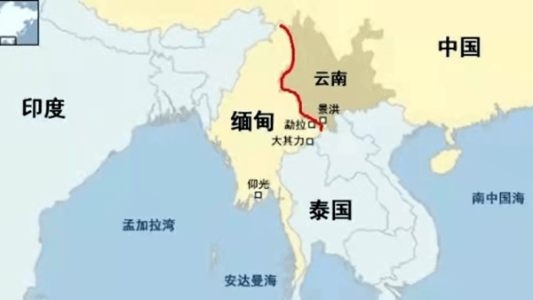 缅甸以前是中国的领土吗