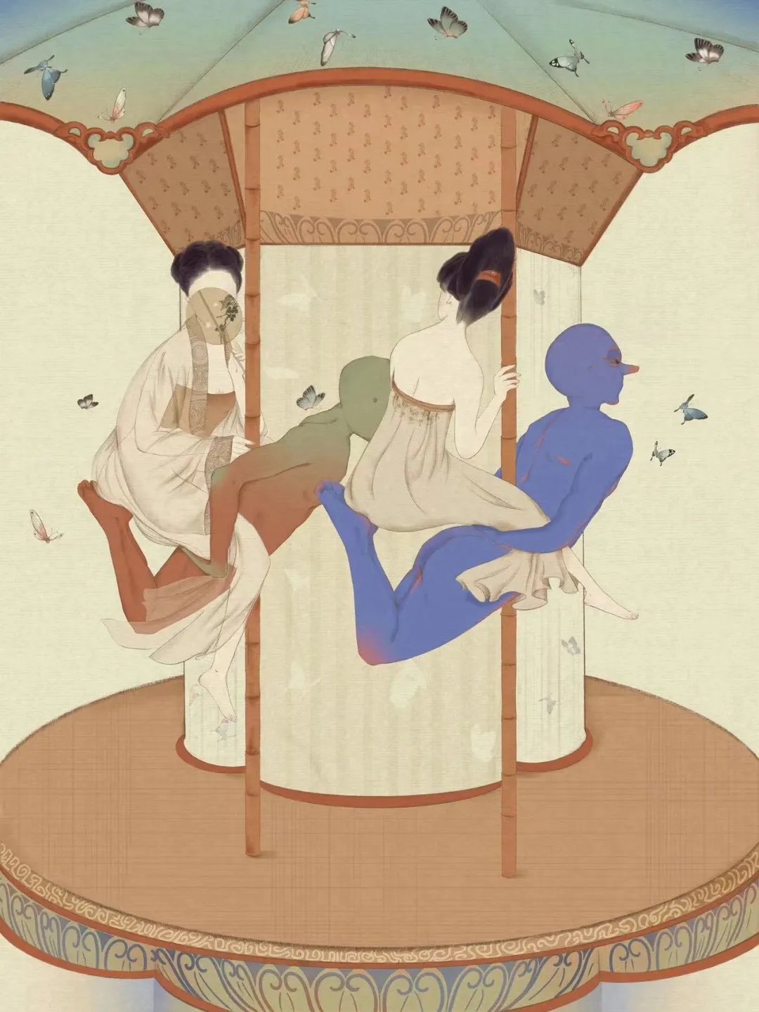 现代春宫图 90后潮汕女孩创作引关注 - 第7张 - 坑多多 现代春宫图 90后潮汕女孩创作引关注 - 第7张